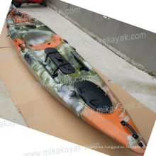 Los nuevos barcos de pesca extremos del pescador del diseño al por mayor profesional se sientan en Kayak superior (M07)